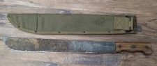 Vtg USN Hotze 1944 Scabbard Sheath w/ Martin Belgium Machete