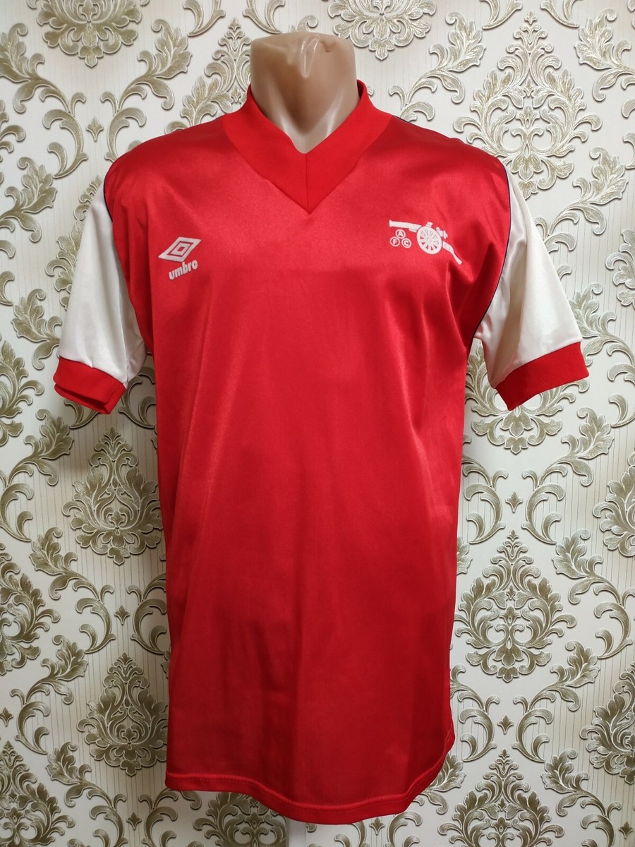 Arsenal London football jersey vintage home shirt 1982-1984 size