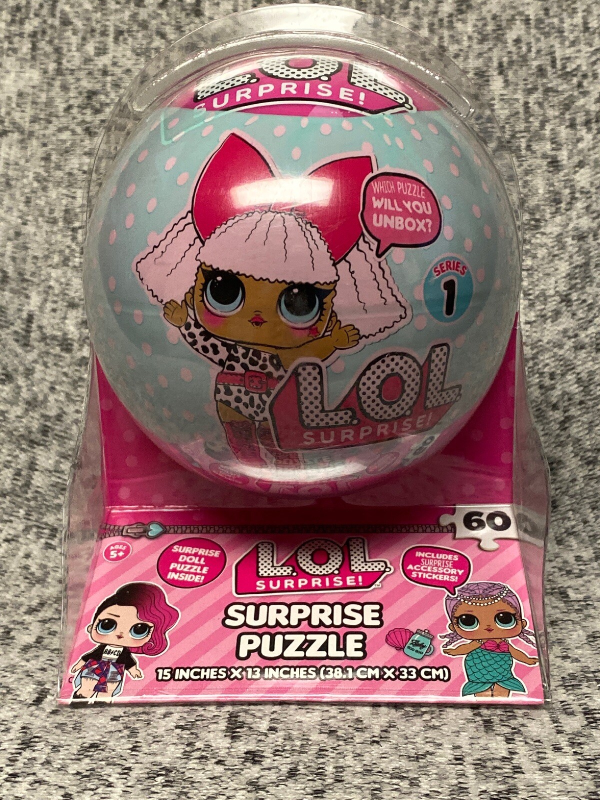 LOL Surprise Doll Puzzle 60 piece Series 100% AUTHENTIC NEW