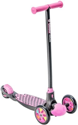Yvolution Y Glider Deluxe Three Wheel Scooter for Kids Height