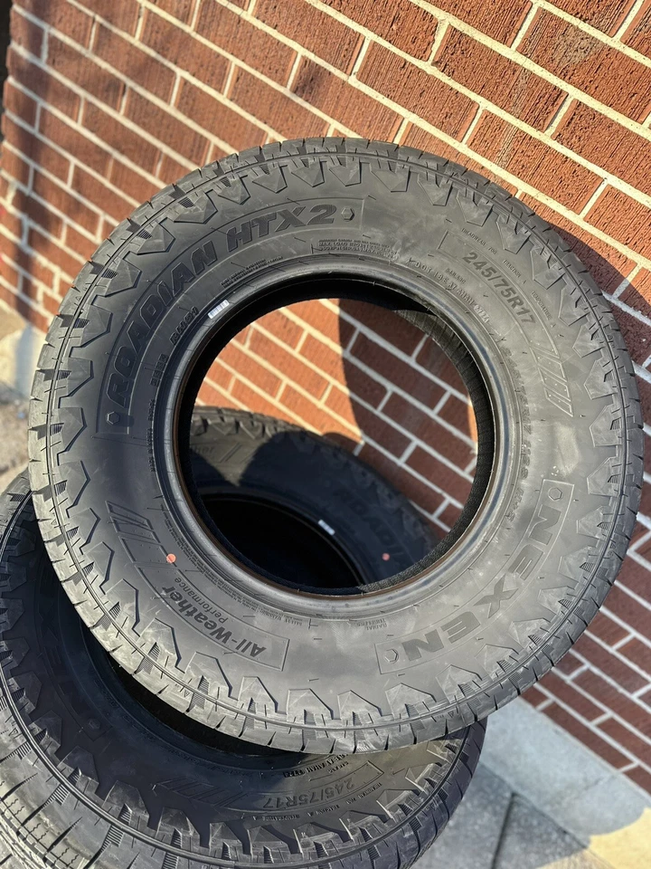 Set of 4 New 245/75R17 Nexen Roadian HTX2 RH51 - 112S - 11/32 - Image 2 of 4