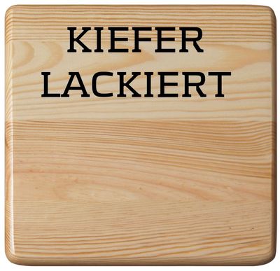 Tablett Aus Massivem Kiefernholz – 40x30 Cm, Unbehandelt Zum Selbergestalten