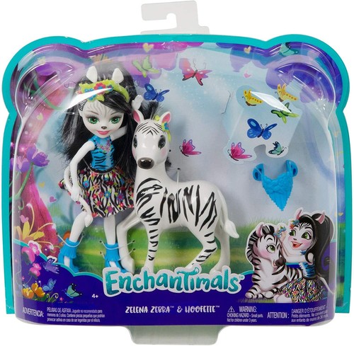 Enchantimals Puppe Figur & Tier Set [Amazon Exclusive] WÄHLEN Panda Fuchs Tiger  - Bild 8 von 35