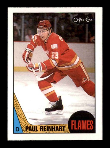 1987 O-Pee-Chee Paul Reinhart #143 card