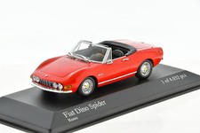FIAT Dino Spider Red 1972 1/43 MINICHAMPS 400121430