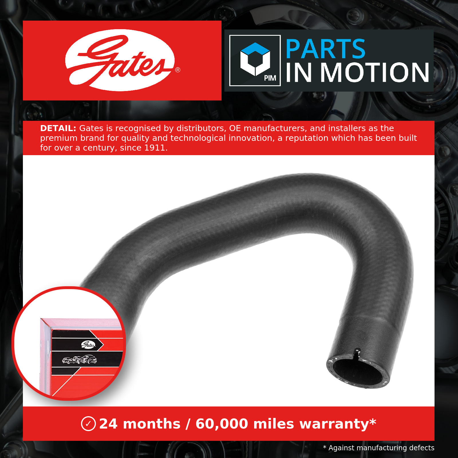 2x ✅Fits GATES GAT3916 Radiator Hose GAT3916 Cooling system rubber h ⭐UK Seller⭐ - Image 20