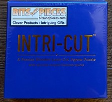 Bits and Pieces Intri-Cut Cat Wooden Shaped Puzzle - 122 pieces NIB Free Shippin