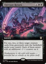 Aberrant Return (Extended Art) - Near Mint MTG Commander: Lorwyn Eclipsed