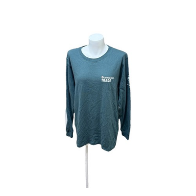 #ad BUNNINGS TRADE Mens Long Sleeve Work Shirt Green Size L • Hardware Workwear AU $39.99