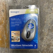 NEW Kensington Microsaver Retractable Portable Notebook Lock  Cable for PC/MAC