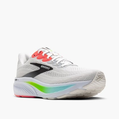 BROOKS Ghost 17 Laufschuhe White/Pink Clay/Geck