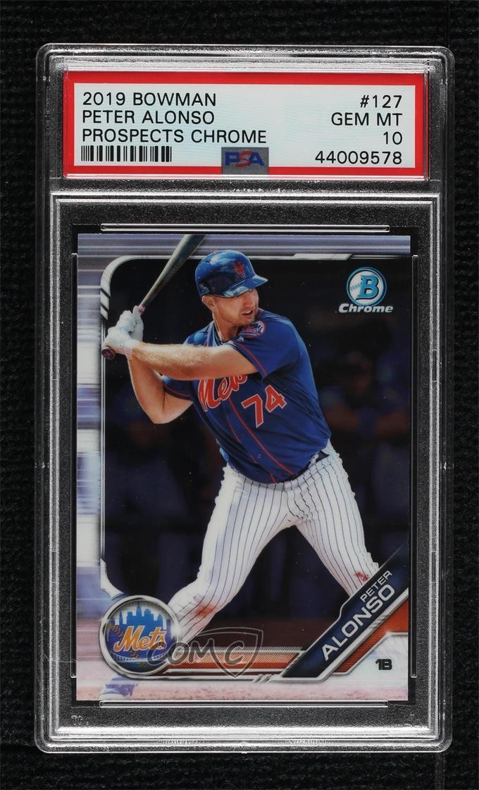 Bowman Pete Alonso front
