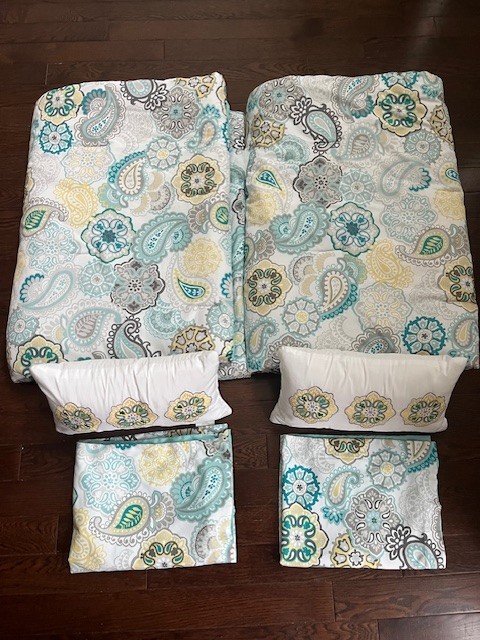 Mizone Tamil Comforter Blanket with Pillows and Shams Twin/Twin XL - Set of 2