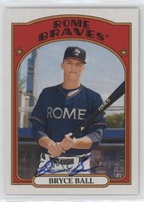 2021 Topps Heritage Minor League Edition Real One Bryce Ball #ROA-BBA Auto 0nr3