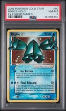 Pokemon Regice Gold Star Holo Legend Maker 90/92 PSA 8 New Cert Rare on eBay