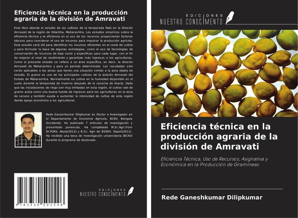 Eficiencia TéCnica En La ProduccióN Agraria De La DivisióN De Amravati Rede Gane-image