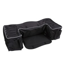 ATV Storage Box With Seat Cushion 50L ATV Rear Seat Storage Bag 4 NEW