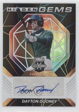 2021 Panini Elite Extra Edition Hidden Gems Black Dayton Dooney #HG-DD Auto 0g4