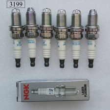 6x NGK Zündkerze BKR6EQUP 3199 Für BMW 3er E46 5er E39 E60 X3 X5