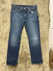Levis 514 Jeans Mens 33x30 Blue Straight Mid Rise Medium Wash Denim