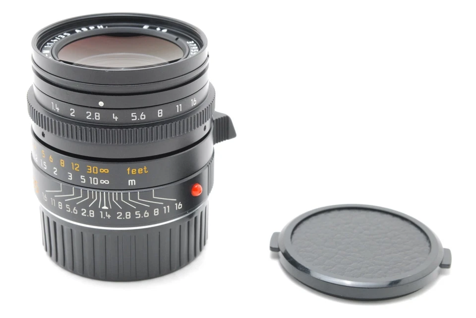 [Top MINT] Leica Summilux M 35mm f/1.4 ASPH. Noir asphérique E46 11874 JAPON - Photo 2/4