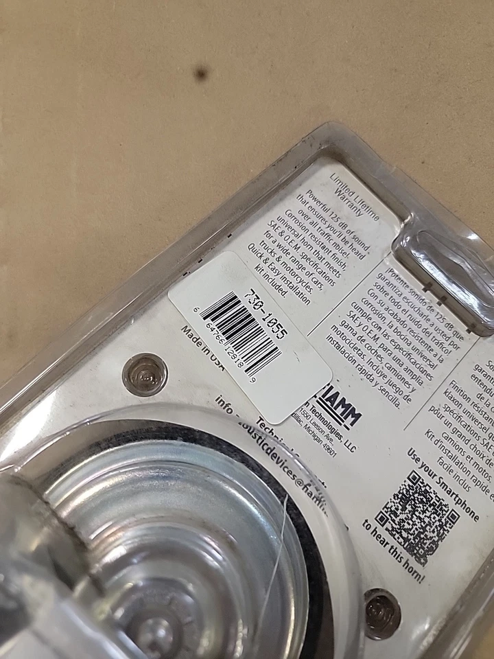 O.E. Replacement For Trumpet & Disc Horns A 72002 New 730-1055 - Image 4 of 4