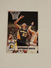 The Rookie 1994 ANTONIO DAVIS SkyBox Basketball Card # 345 Made in USA. rookie card picture
