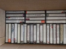 Lot of 10 - USED Blank Cassette Tapes - Type I,90 min TDK, Memorex, Maxell,