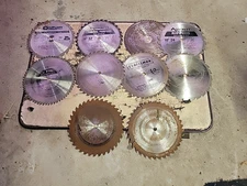 Blades Bundle OF 10 10" Carbide Table Saw Diablo Craftsman AVANTI OLDHAM