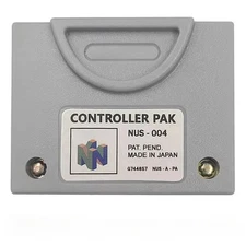 N64 Controller Pak Nintendo 64 Memory Card 256KB Free USA Shipping