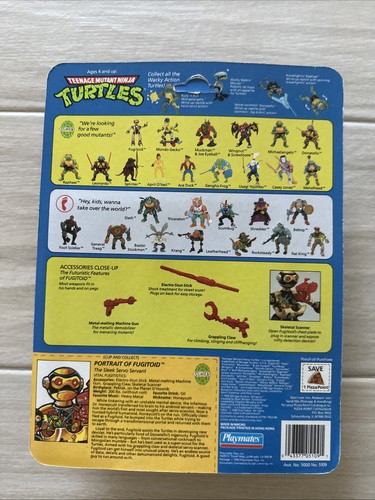 Fugitoid Teenage Mutant Ninja Turtles TMNT 1990 Figure NEW MOC Unpunched - Foto 3 di 8