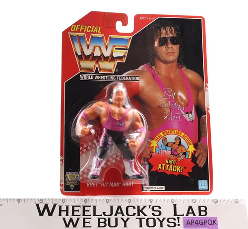 Bret Hitman Hart Series 8 WWF Wrestling 1993 Hasbr...
