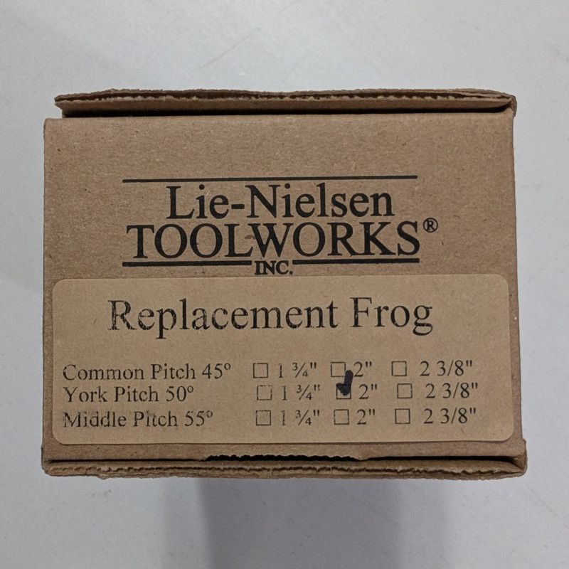 Lie-Nielsen 2" 50deg Replacement Frog for #4 Plane