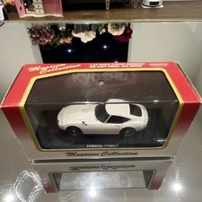 Kyosho Museum Collection Toyota 2000GT Open Car 1:43 Diecast Model White