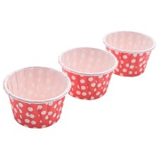 100x Cupcake Liner Muffin Caramelle Snack Antigrasso Dessert Coppe da Forno5325
