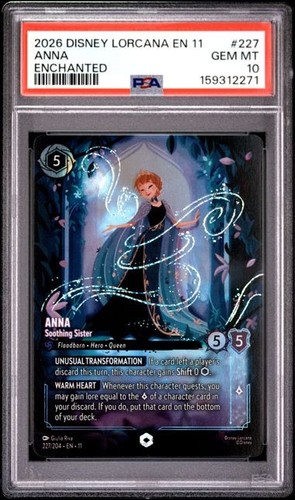 Anna - Soothing Sister graded PSA 10 for sale on eBay
