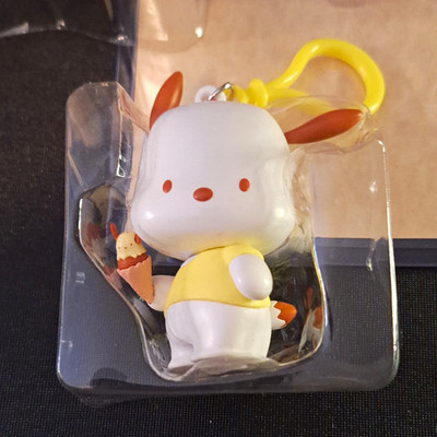 Sanrio Pochacco Snack Shop Clip-On Keychain
