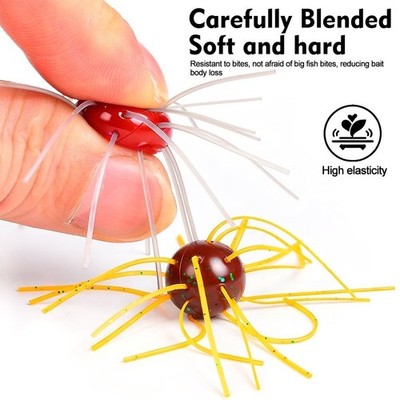 Für Barsch für Barsch weiche Angelköder Casting und Jigging realistische Tent