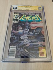 MARVEL Punisher Limited Series 1 CGC 9.0 1986 Signed Mike Zeck John Beatty