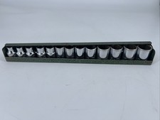 Sk S-k Tools 13 Pc Shallow Metric Socket Set 7-19mm. 38 Drive. 307-319 Usa