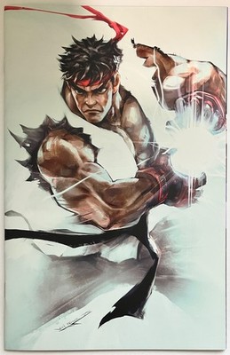 STREET FIGHTER #1 RYU BY IVAN TAO EXCLUSIVE VIRGIN VARIANT LIMITED 250 2025
