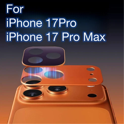 Magnetic iPhone17 Pro Max Circular Polarization Filter CPL Lens Glass Protector