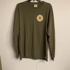Simply Southern Christian Graphic Long Sleeve Shirt Olive Green  Size L