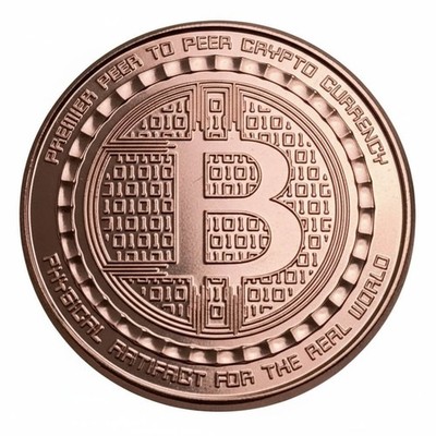 1 Unze (AVDP) .999 fein Kupfer ''Bitcoin - Anonymous Mint''