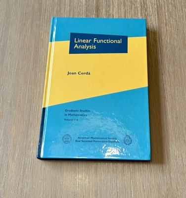 Linear Functional Analysis by Joan Cerda 2010 HC