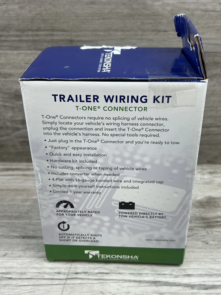 Tekonsha Trailer Wiring Harness Kit For 13-16 Ford Escape All Styles Plug & Play - Image 2 of 4