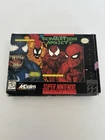 New ListingVenom-Spider-Man: Separation Anxiety Super Nintendo SNES With Manual & Poster