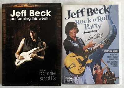 Jeff Beck DVD Lot: Rock N Roll Party (2010) / Live at Ronnie Scott's (2007) OOP