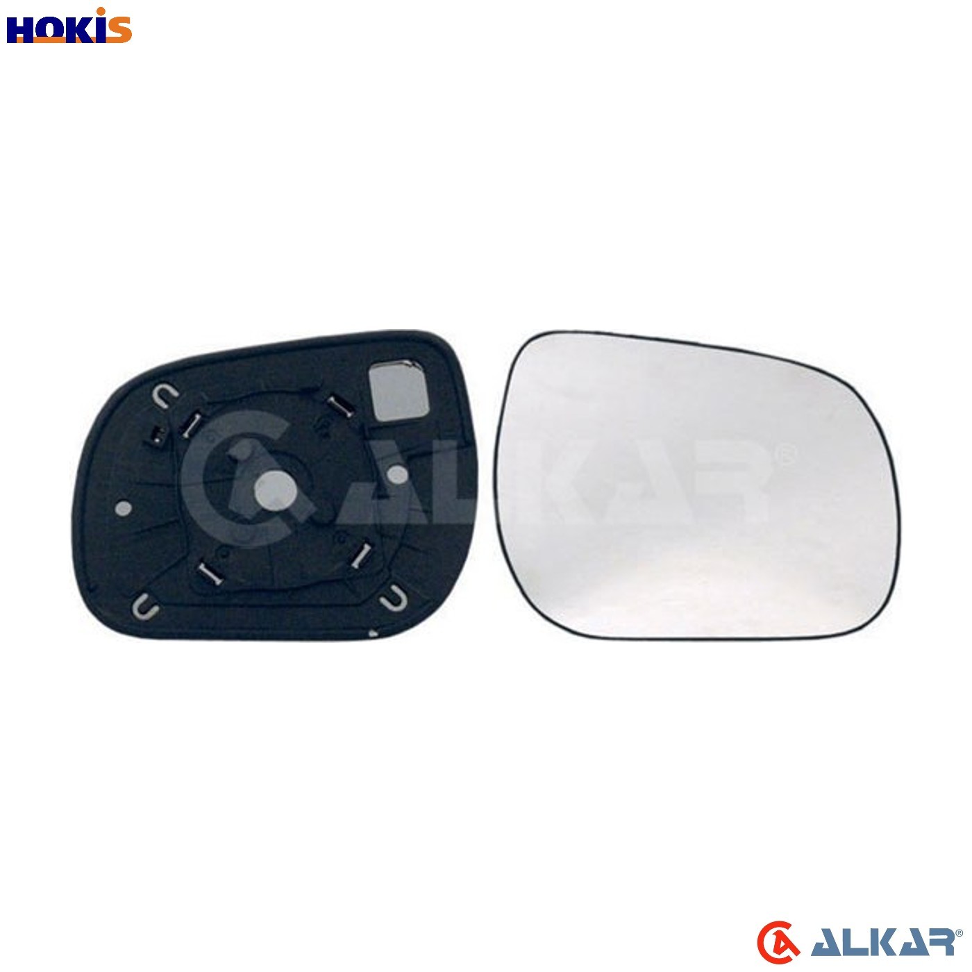 ALKAR Wing Mirror Glass RENAULT,NISSAN 6403164 7701040256,7701040426 - Image 8