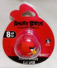 Emtec Angry Birds 8 GB Go "Red Bird" Cle' USB Flash Drive Brand New, Sealed.